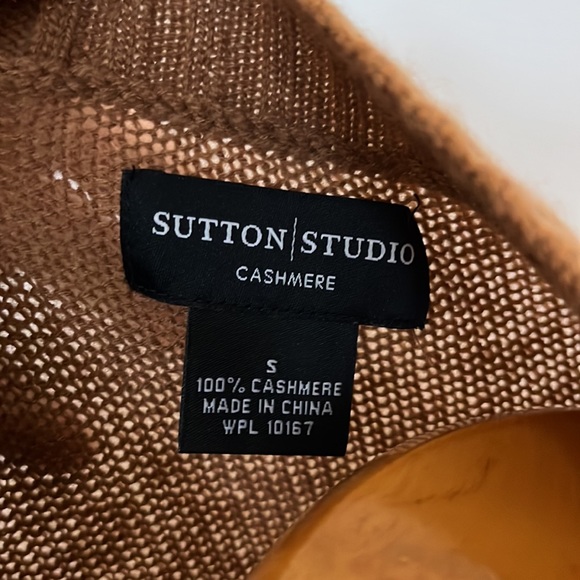 brown Sutton Studio cashmere cardigan, S - Picture 10 of 10